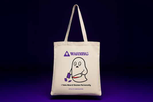 Warning Tote Bag